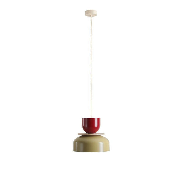UTOVIO 2 – Pistazie / Weinrot