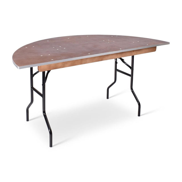 DRENVO – 153 × 76 cm / Halbrund / Aluminium – vollständige Ansicht