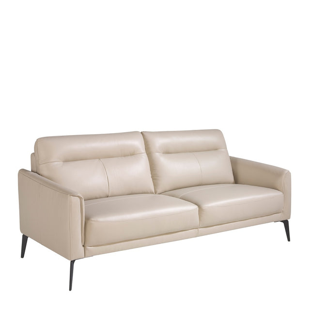 GERIVO Ledersofa 3-Sitzer