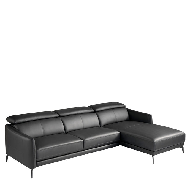 KALVEO Ledersofa Rechts