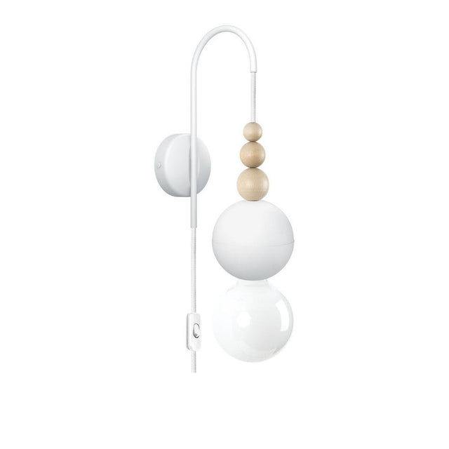 BALA W Wandleuchte – Weiß – LBBSKB09M
