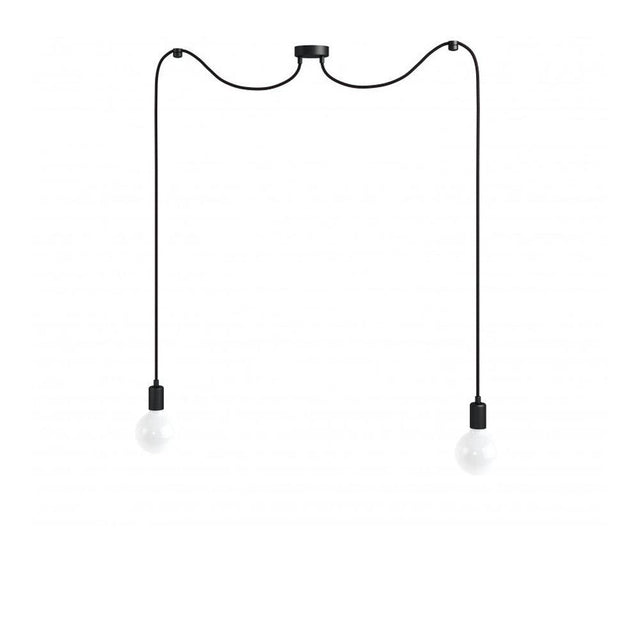 METAL LINE 2 Hängeleuchte – Schwarz – LMMLX2CZ115