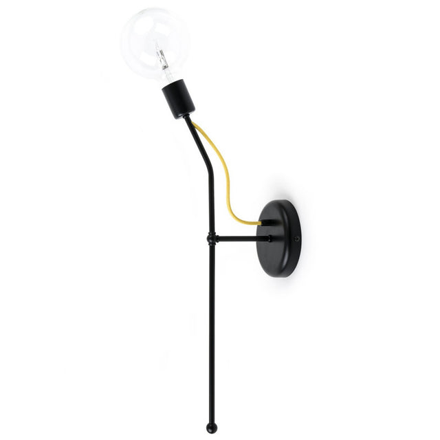 TUBO W Wandleuchte – Schwarz – LTB1K01
