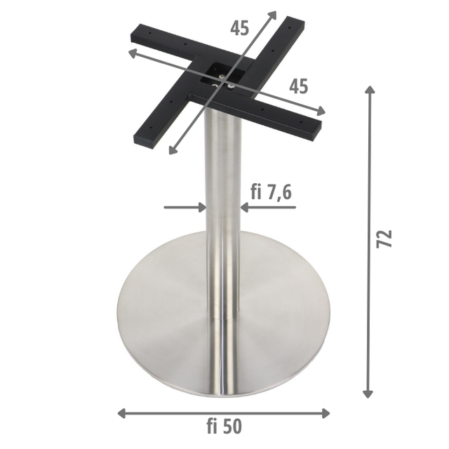 Stema Tischgestell SH-3001-6/S – Ansicht 2