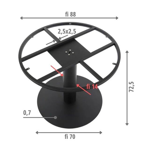 GRANDE Tischgestell - Atelier Gusto