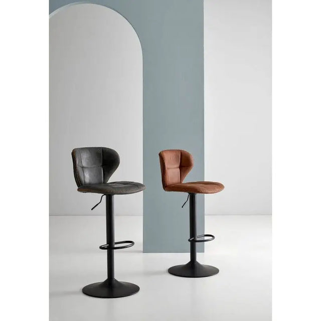 PIPER Lederbarstuhl - Atelier Gusto