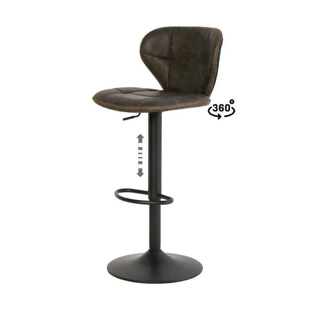 PIPER Lederbarstuhl - Atelier Gusto