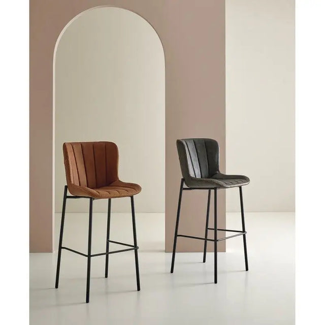 RILEY Lederbarstuhl - Atelier Gusto