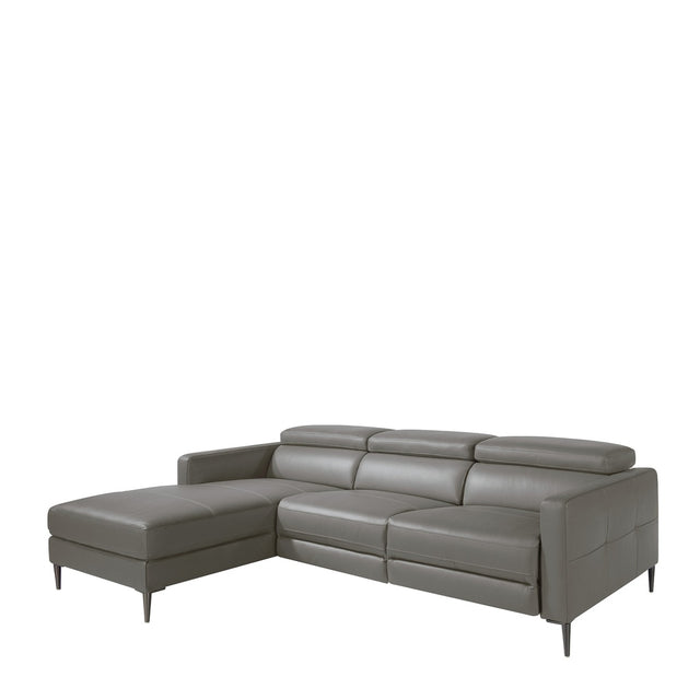 YARVON Ledersofa Links