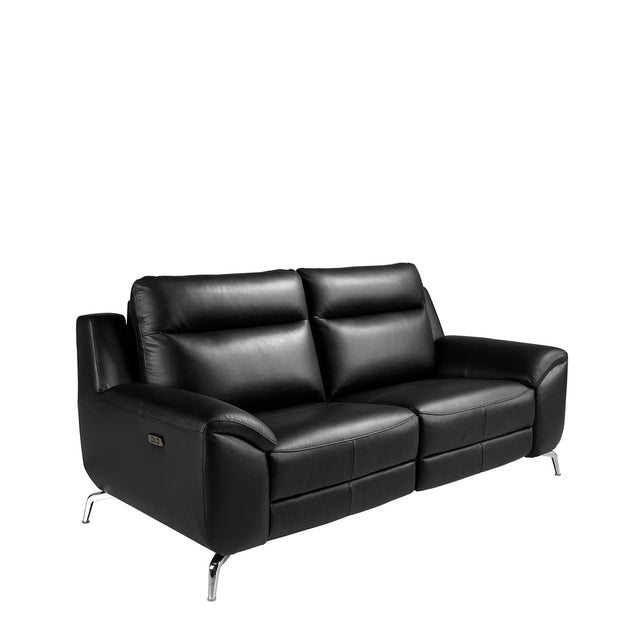YELVOR Ledersofa 2-Sitzer
