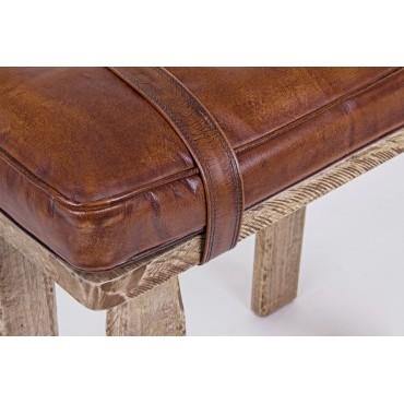 CHARLESTON Lederhocker - Atelier Gusto