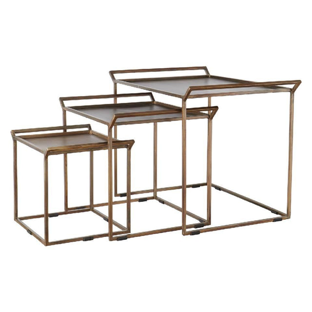 THOMAS 3er Set Couchtisch - Atelier Gusto