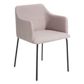CORVIA Polsterstuhl in Beige – Ansicht von vorne