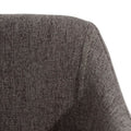 CORVIA Polsterstuhl in Grau – Stoffdetail
