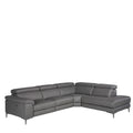 DEXARO Ledersofa Standard Rechts