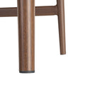 DISORE Polsterstuhl in Taupe – Gestelldetail