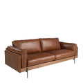 ENVARO Ledersofa 3-Sitzer
