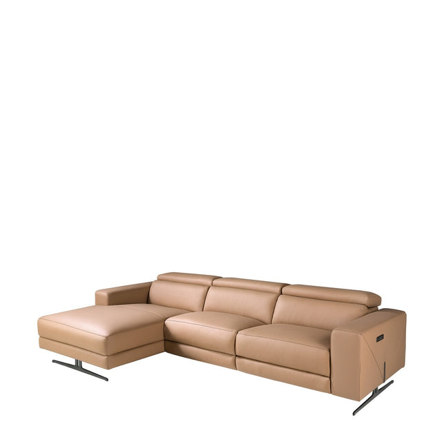 GILVAN Ledersofa Links