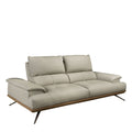 IREVAN Ledersofa 3-Sitzer