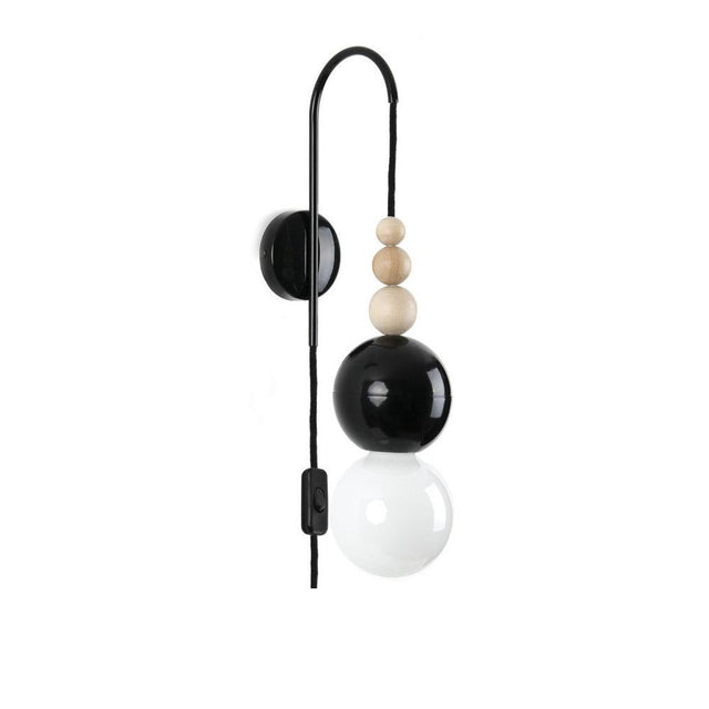 BALA W Wandleuchte – Schwarz – LBCZK15M