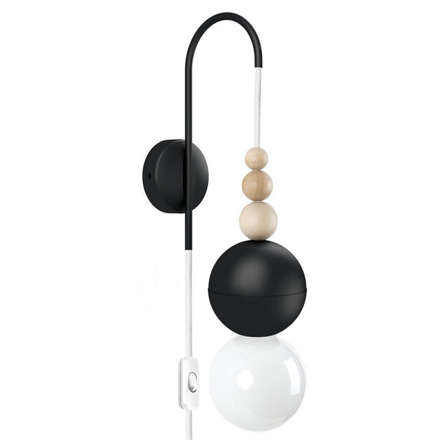 BALA W Wandleuchte – Schwarz – LBCZSKB09M