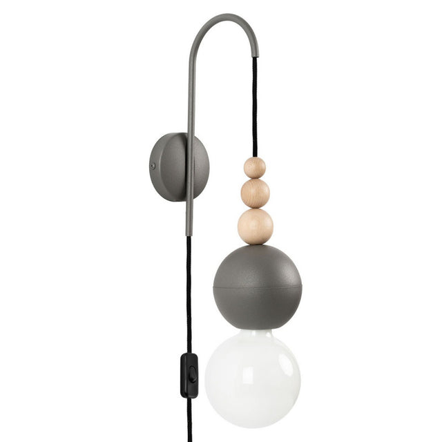 BALA W Wandleuchte – Dunkelgrau – LBDGSK15M