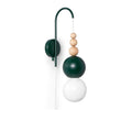 BALA W Wandleuchte – Dunkelgrün – LBDGSKB09M