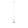 CONO Hängeleuchte – Natur/Weiß – LCONB116GU10