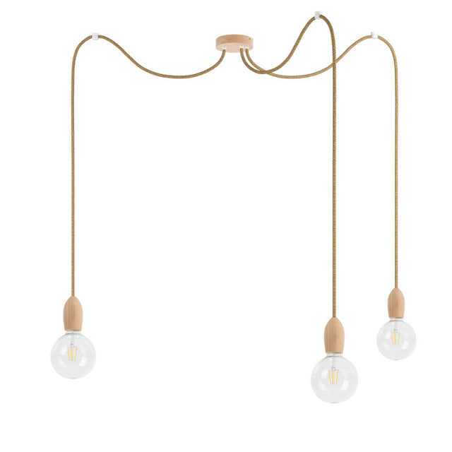 ECO LINE A 3 Hängeleuchte – Beige – LMELX3A1J02