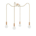 ECO LINE B 4 Hängeleuchte – Beige – LMELX4B1J02