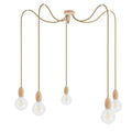 ECO LINE A 5 Hängeleuchte – Beige – LMELX5A1J02