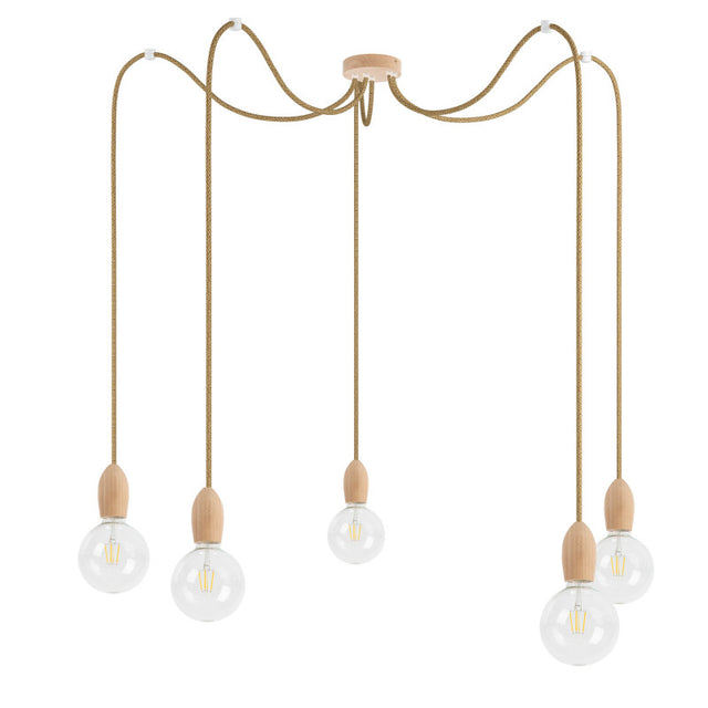 ECO LINE A 5 Hängeleuchte – Beige – LMELX5A1J02