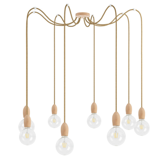 ECO LINE A 8 Hängeleuchte – Beige – LMELX8A1J02