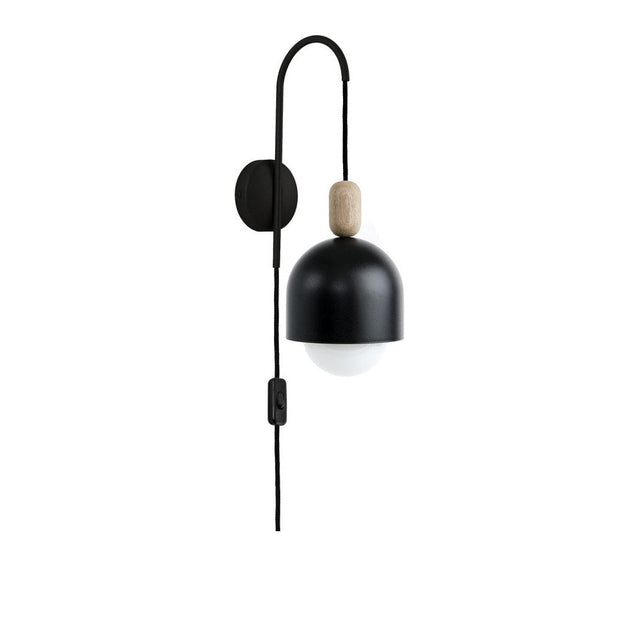 OVOI W Wandleuchte – Schwarz – LOVCZKB04M