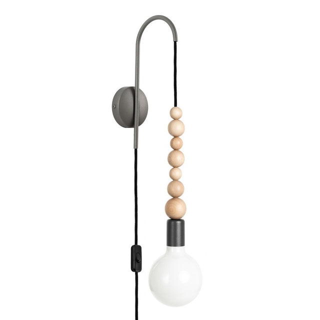 SFARER W Wandleuchte – Dunkelgrau – LSFDGSKB04M