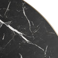 LAVORA Tischplatte in Schwarz, Oberflächendetail