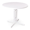 LIMRO – Ø85 cm / Weiß / Weiß – vollständige Ansicht