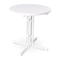 LIMRO – Ø70 cm / Weiß / Weiß – vollständige Ansicht