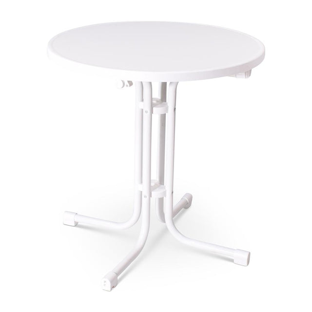 LIMRO – Ø70 cm / Weiß / Weiß – vollständige Ansicht