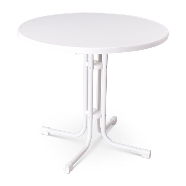 LIMRO – Ø80 cm / Weiß / Weiß – vollständige Ansicht