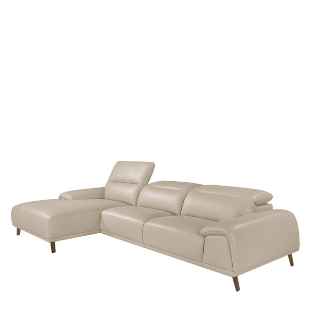 NALVOK Ledersofa Links