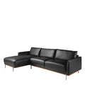 PAREVO Ledersofa Links