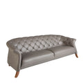 PELVAN Ledersofa 3-Sitzer