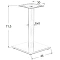 Stema Tischgestell SH-2002-1/P/8 – Ansicht 2