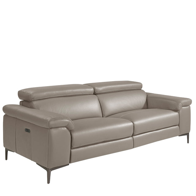 TAVERO Ledersofa 3-Sitzer