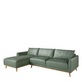 TELVAN Ledersofa Links