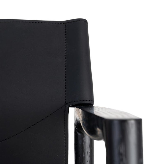 TOFAN Armlehnstuhl in Schwarz – Ansicht 6