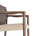 TOFAN Armlehnstuhl in Taupe – Ansicht 2