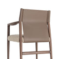 TOFAN Armlehnstuhl in Taupe – Ansicht 4