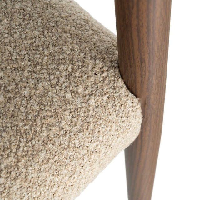TOFAN Armlehnstuhl in Taupe – Ansicht 9